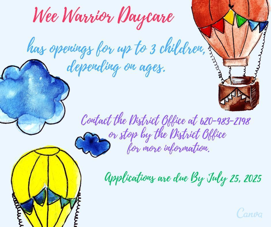 Daycare Openings