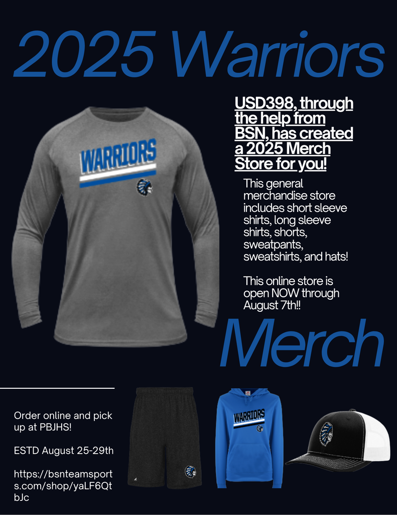 2025 Warriors Merch
