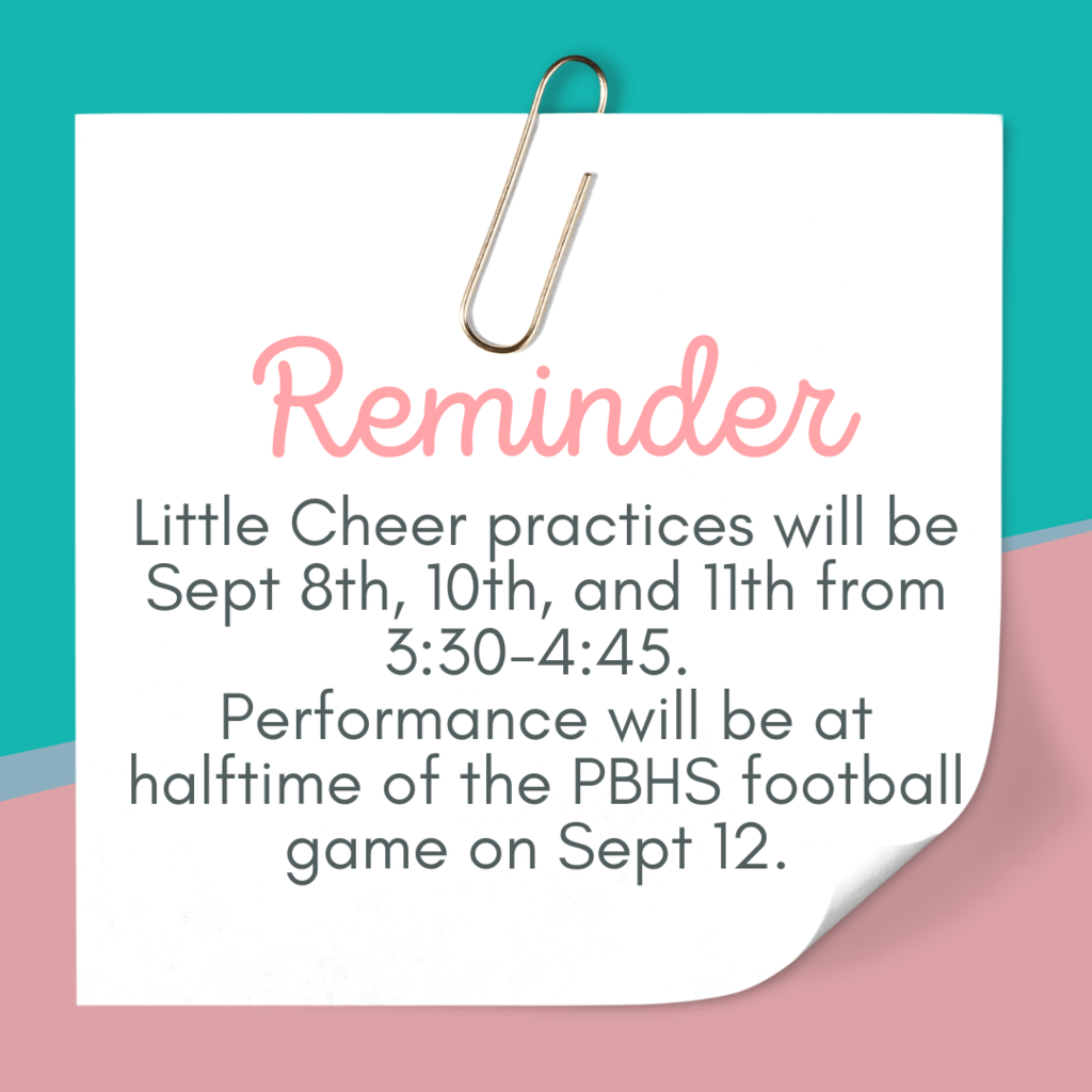 Little Cheer Reminder