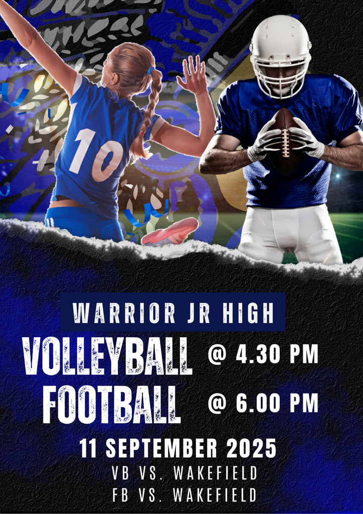 PBJH Volleyball/Football at home vs Wakefield