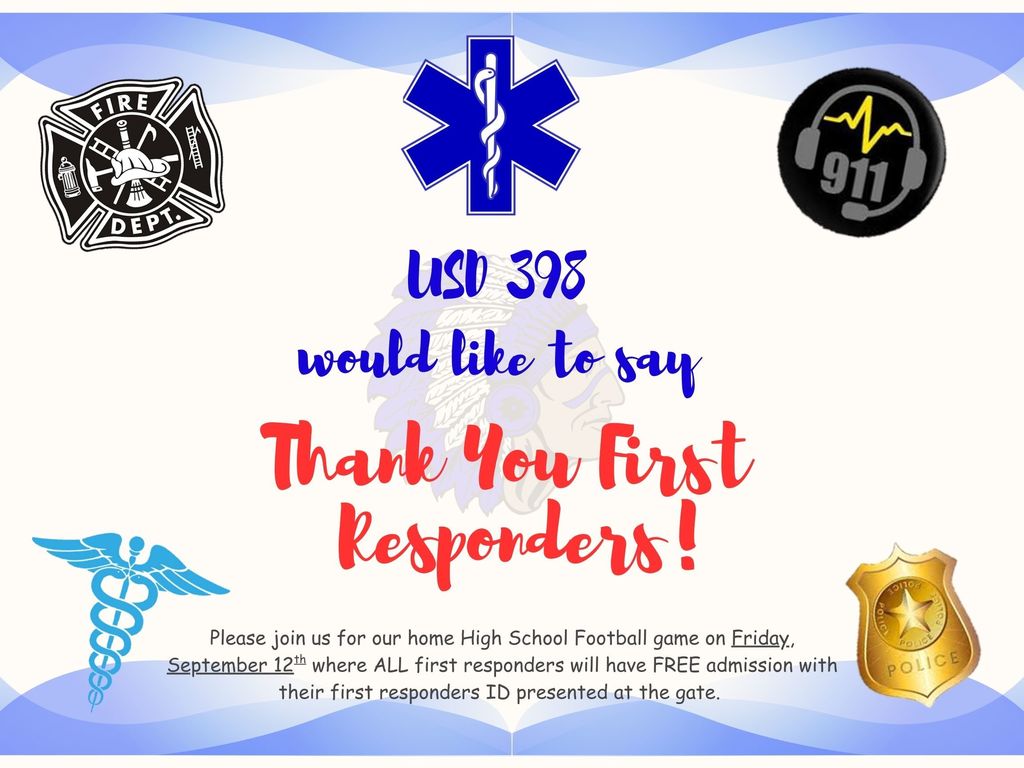 Thank you First Responders