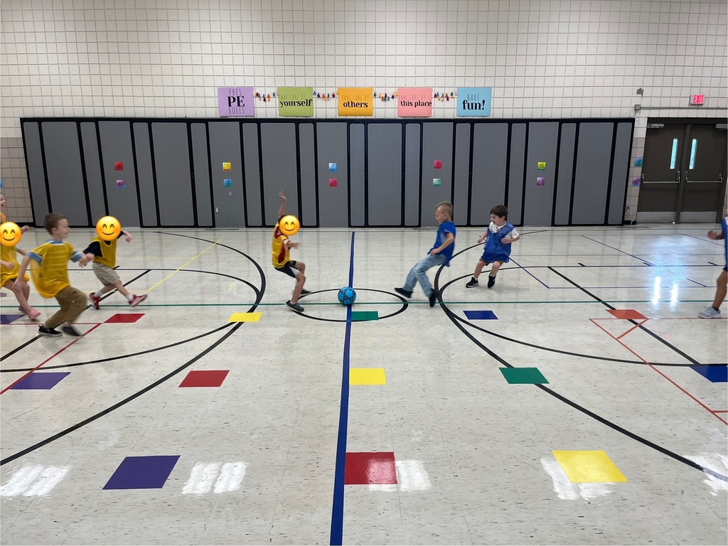 We just wrapped up our soccer unit at PBES!  Our students showed awesome growth in dribbling, passing and shooting skills, and had a lot of fun along the way! 