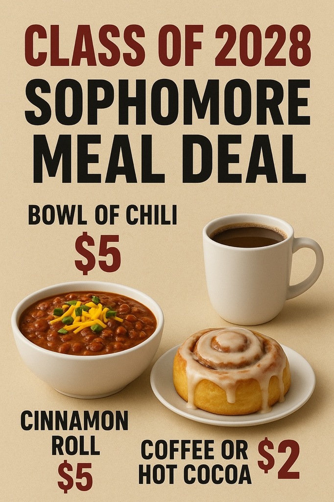 Class of 2028 Meal Deal