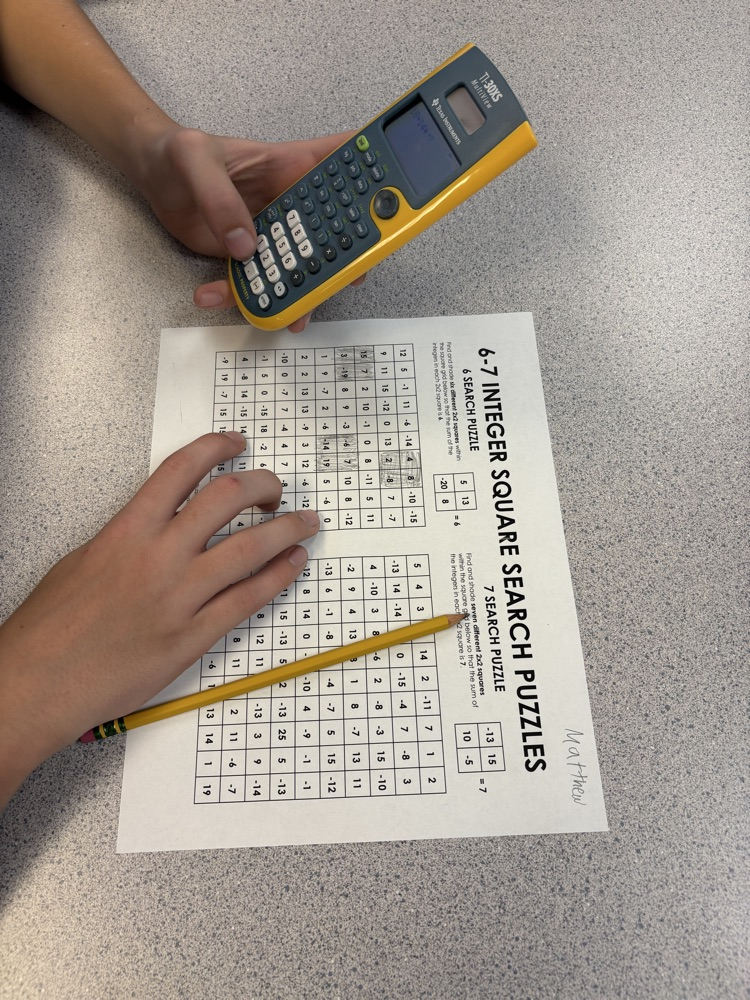 6-7 activity in math