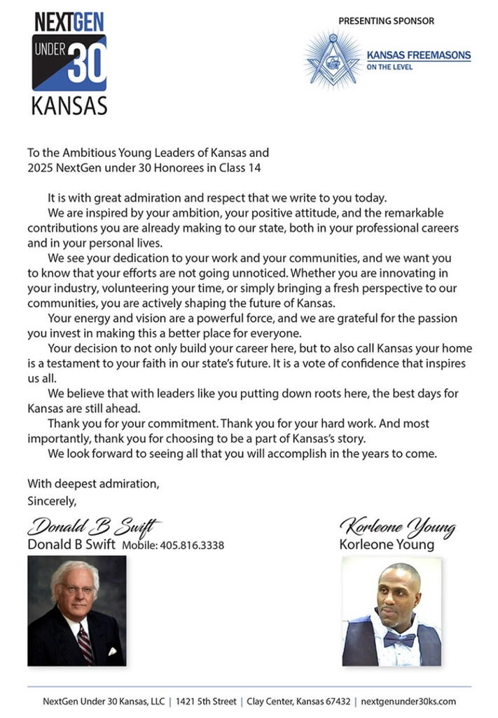 Kansas Leaders Under 30