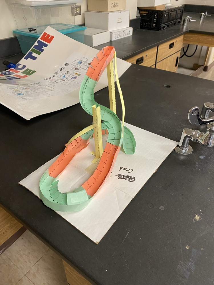 Roller coasters from Ms. Scheuermann’s Physical Science class.
