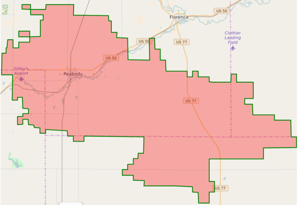 USD #398 District Map