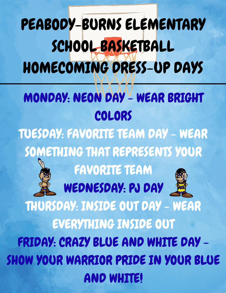 PBES Homecoming Dress-up Days