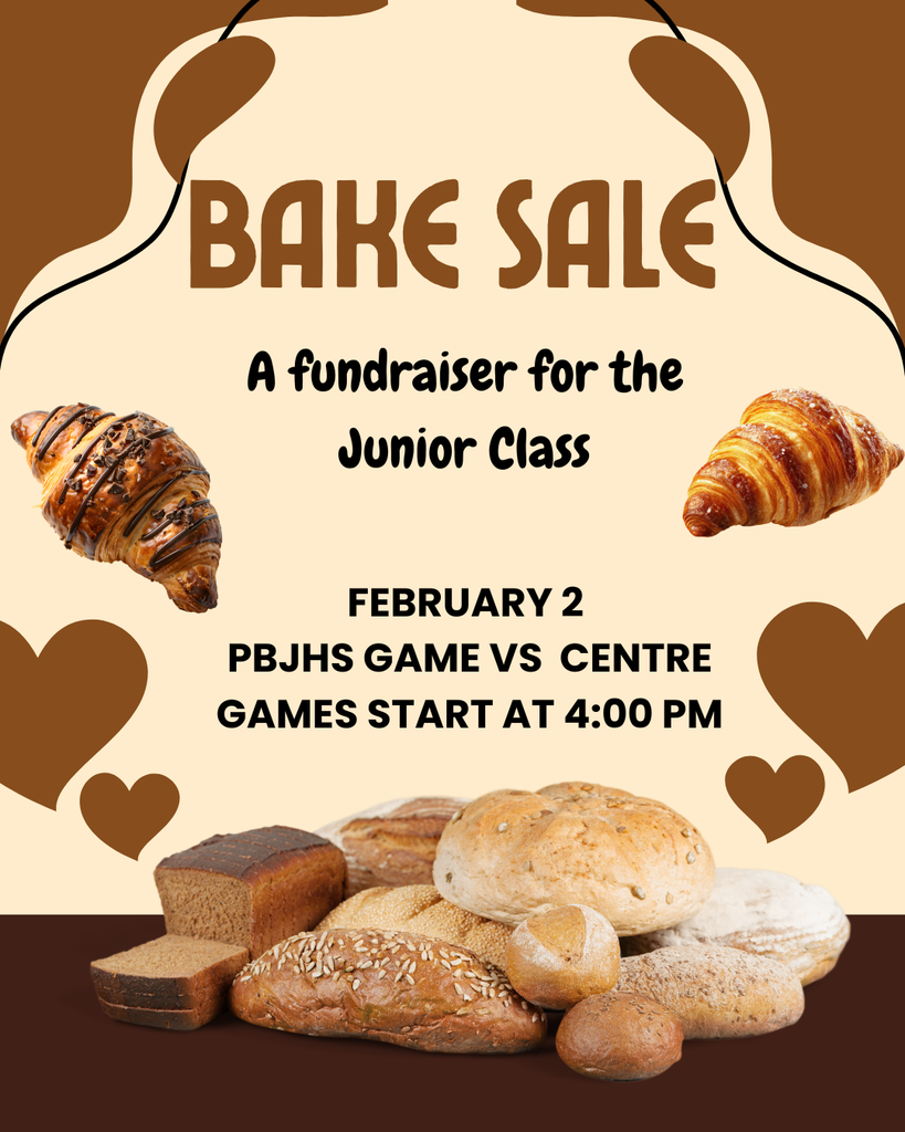 Bake Sale 2/2/26