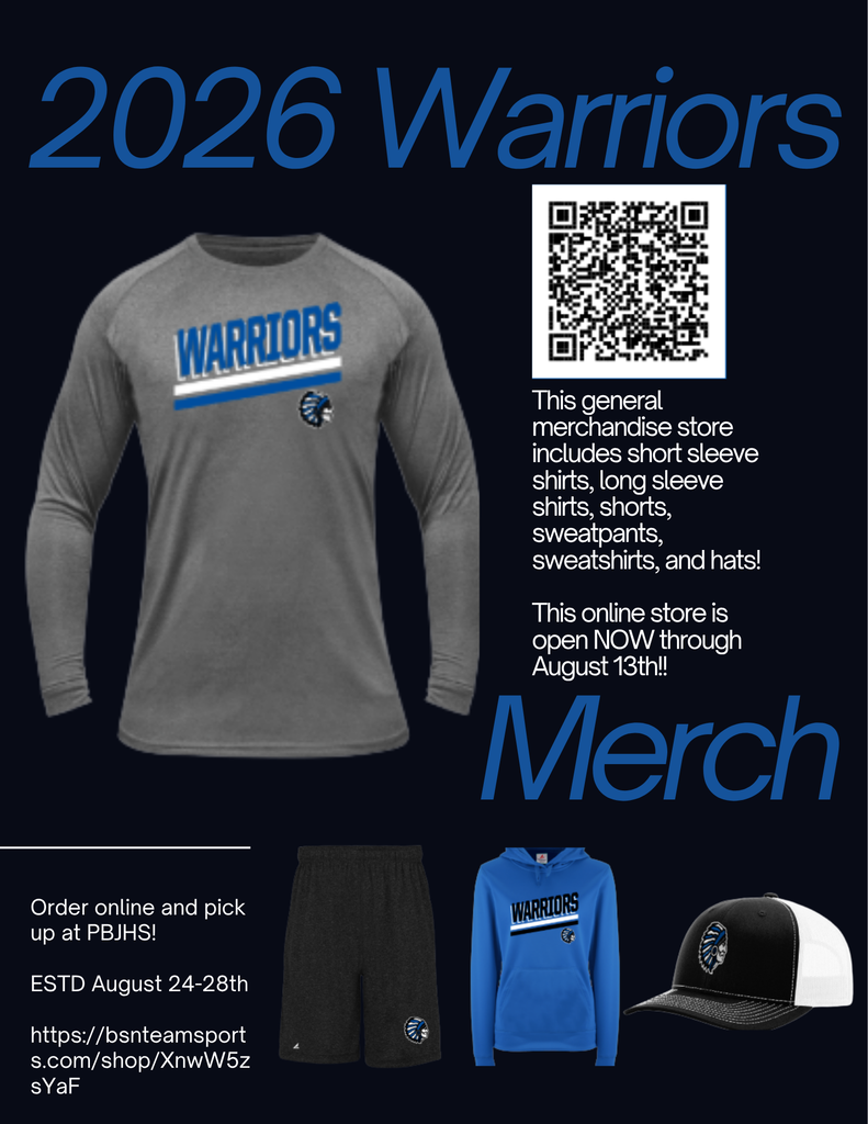 2026 Warrior Merch