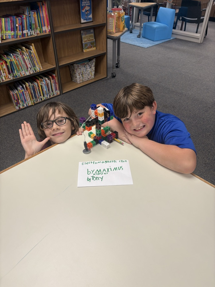 kids with crane