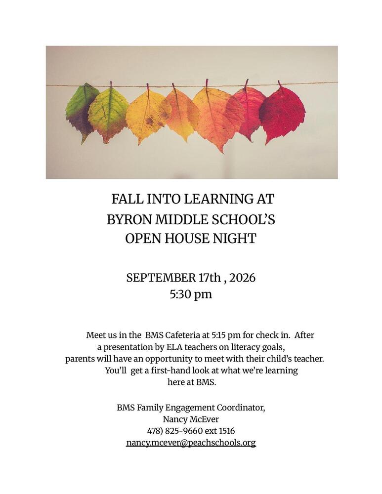 BMS Open House