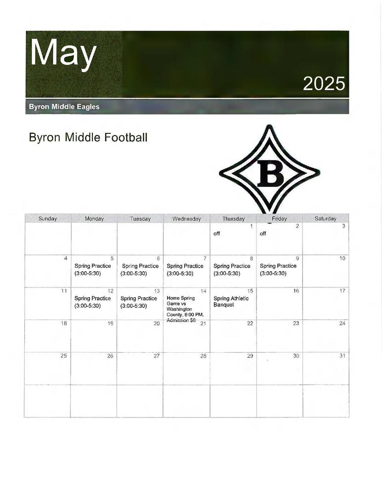 Football - May 2025