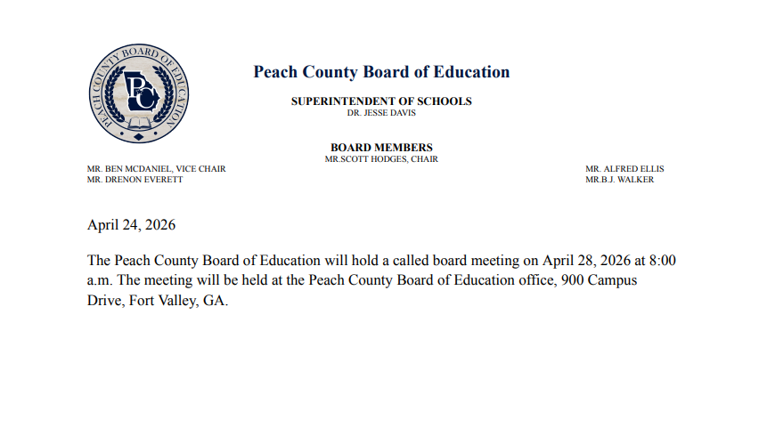 Called Board Meeting