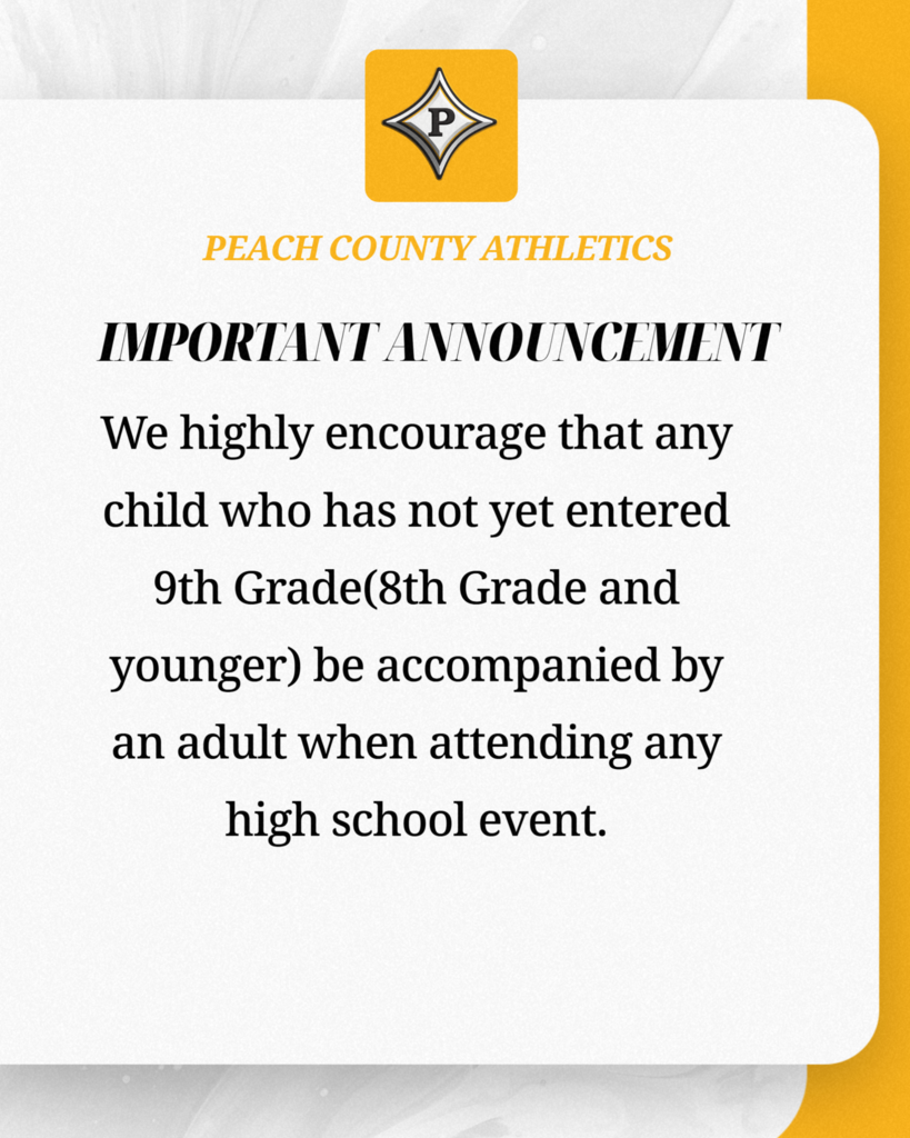 Athletics Announcement