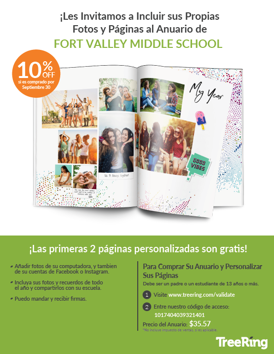 Yearbook Early Bird Special in Spanish