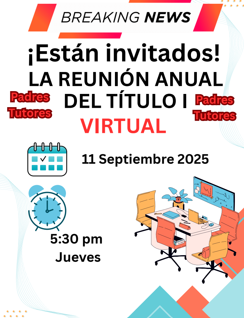 Title I Meeting Spanish