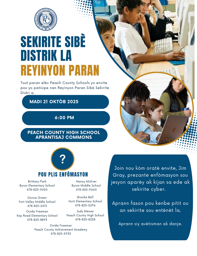 Hatian Creole flyer