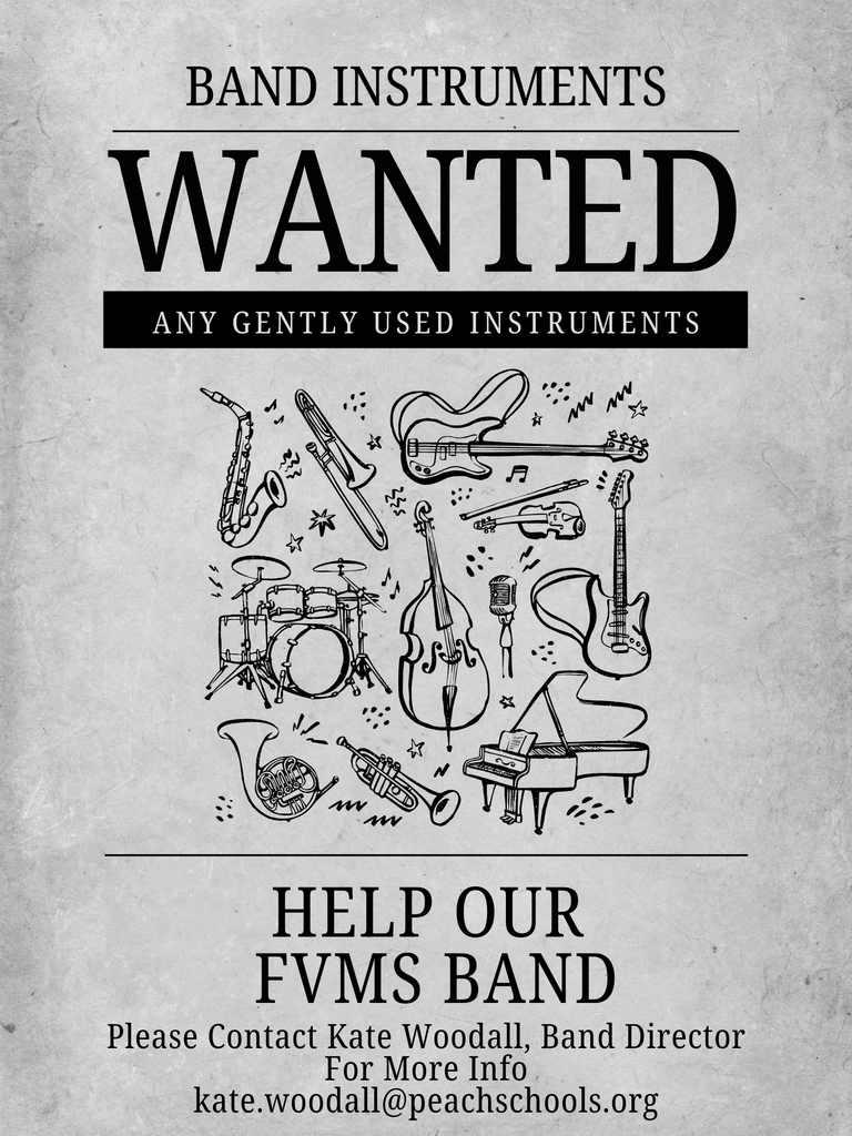 Band Instruments Wanted