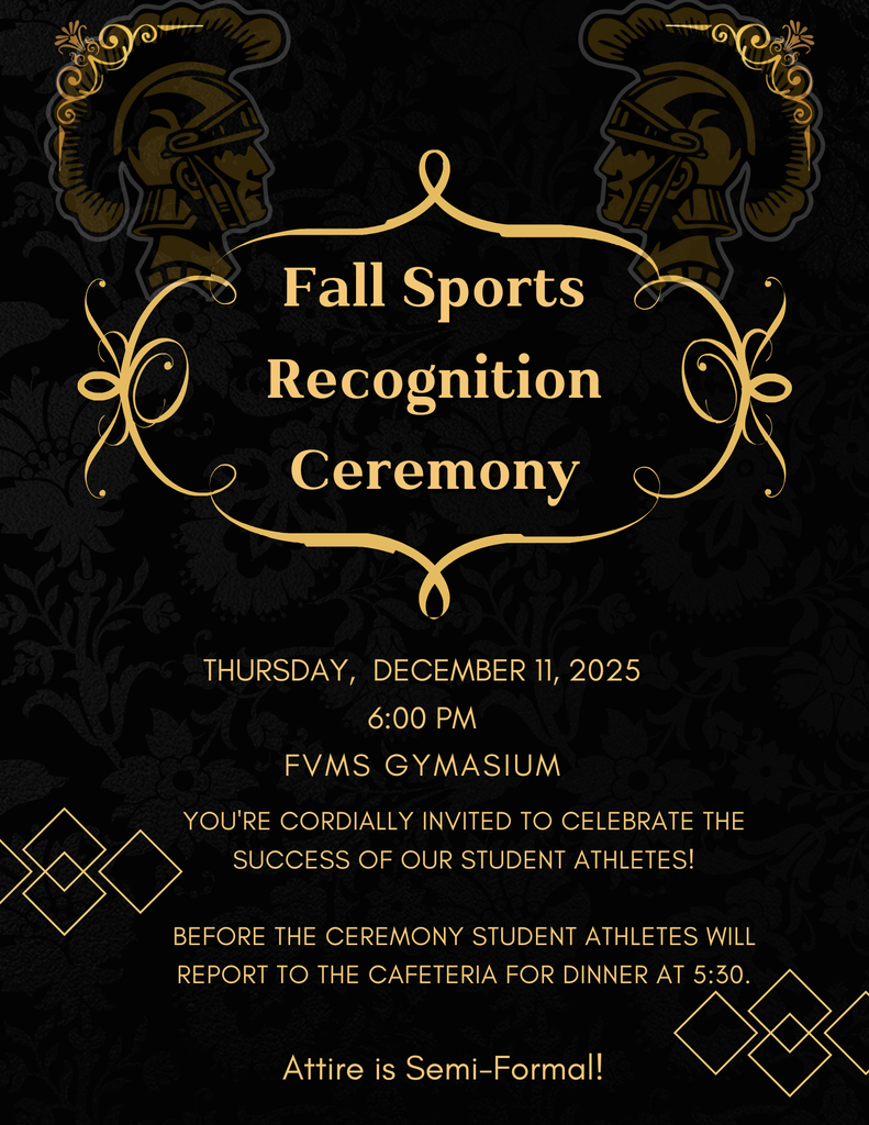 Fall Sports Recognition Ceremony