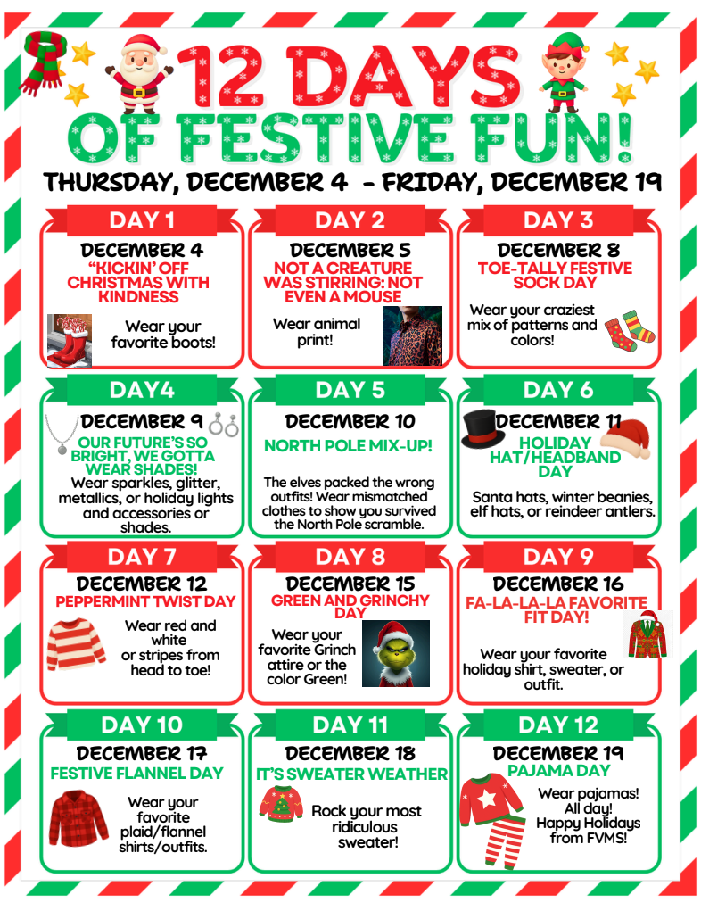 12 Days of  Festive Fun!