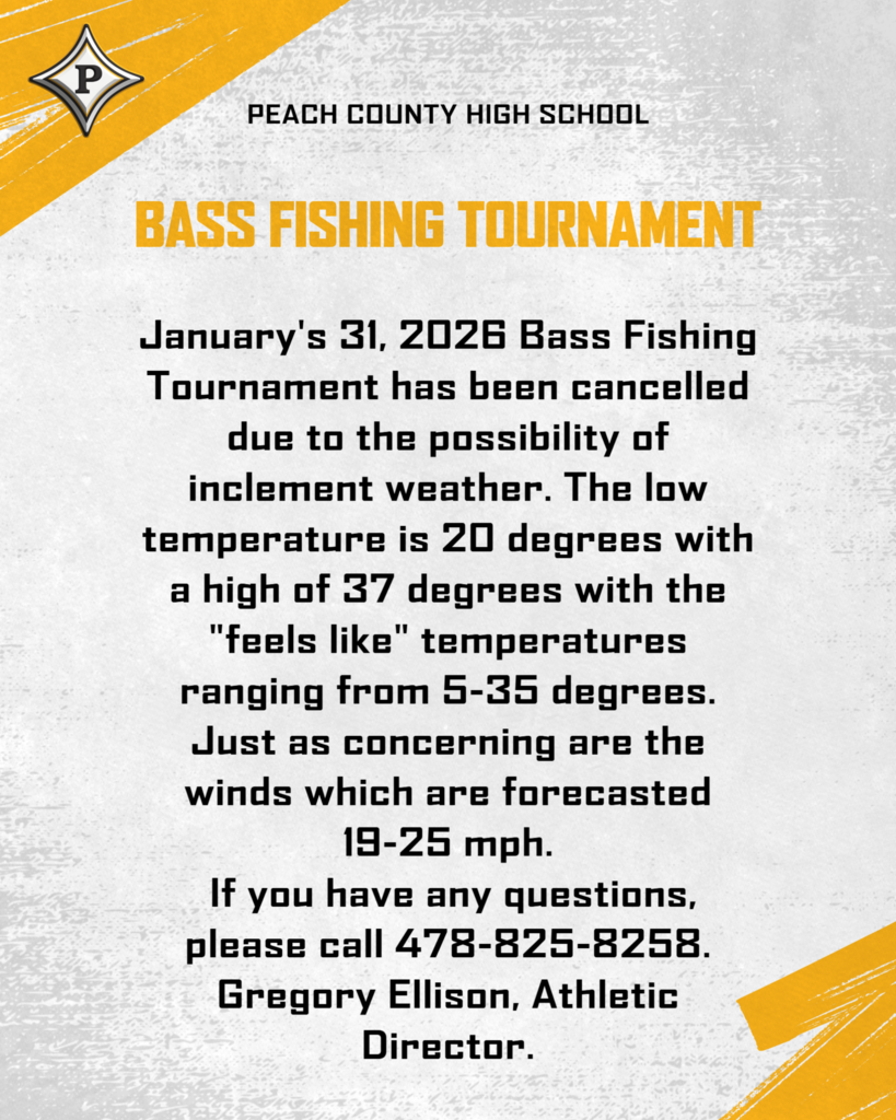 bass fishing tournament cancelled