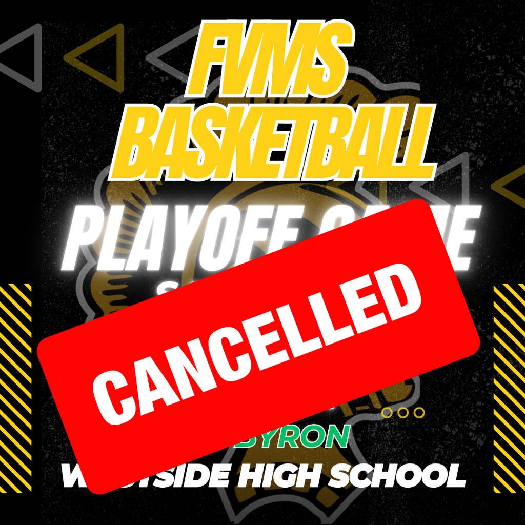 Playoff Game Cancelled