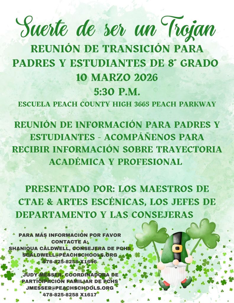 Trojan Transition Spanish