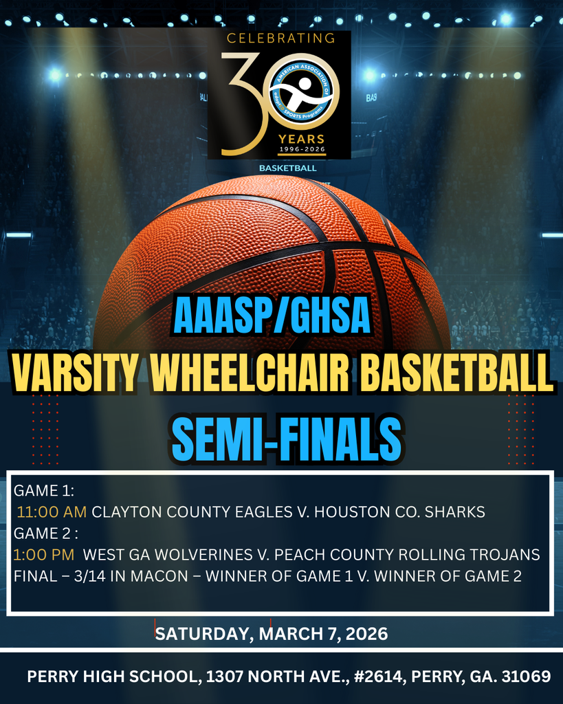 Varsity Wheelchair Basketball Semi-Finals Flyer