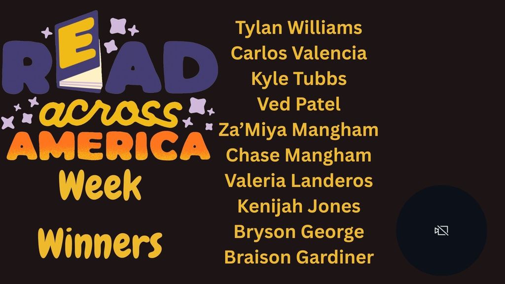 Read Across America Week Winners