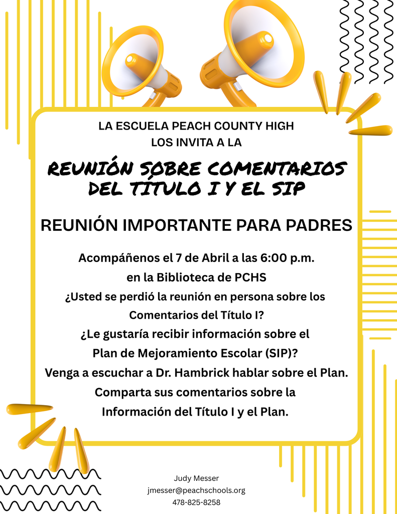 Title I flyer (spanish)