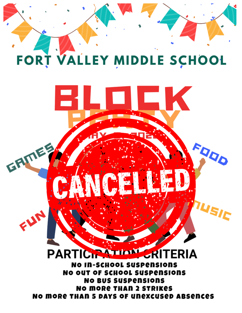 Block Party Cancellation