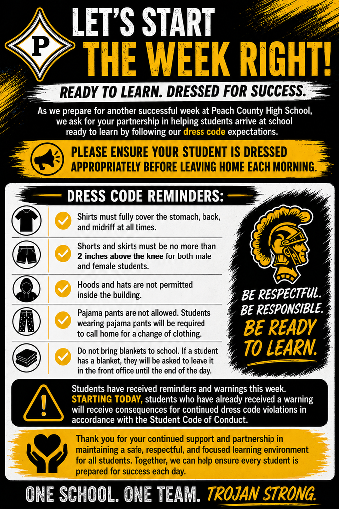 dress code reminder
