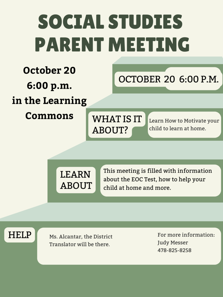 Social Studies Flyer