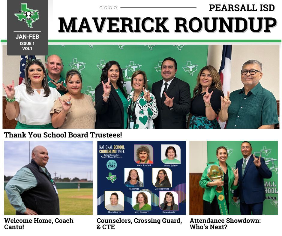 Pearsall ISD Maverick Roundup Ad