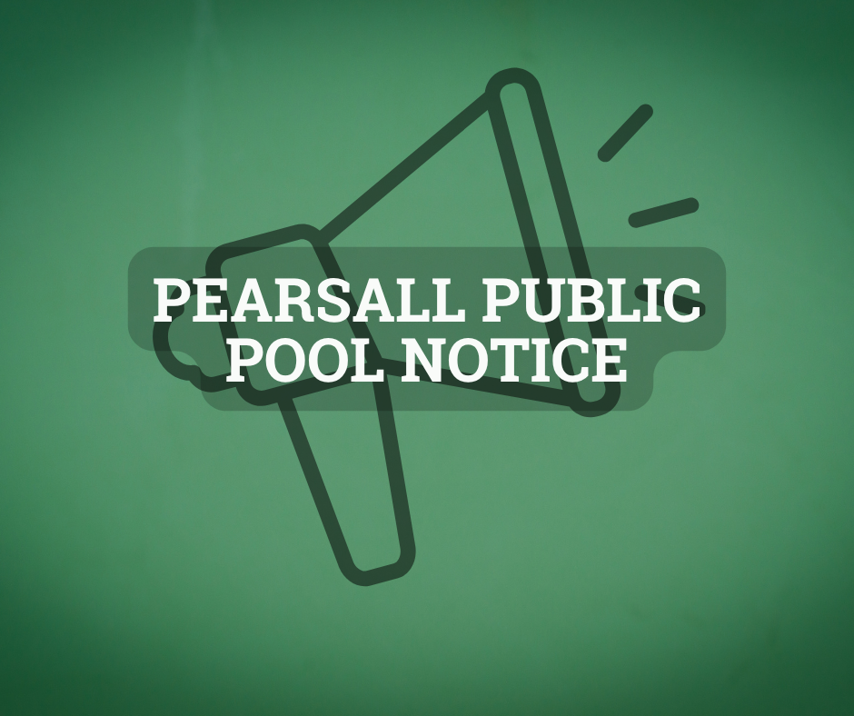 PUBLIC POOL NOTICE