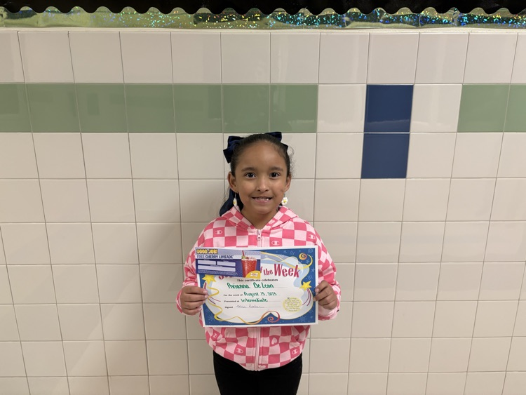 student of the week