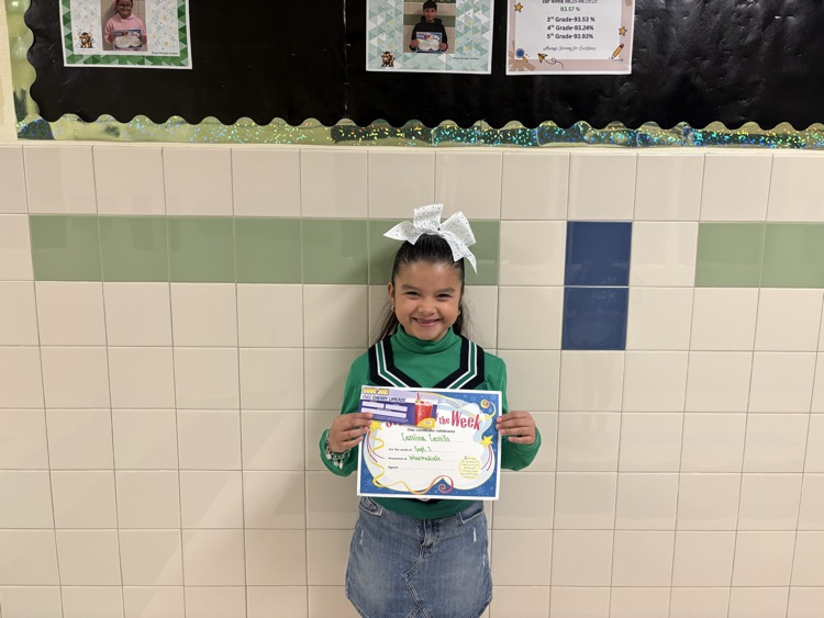 student of the week 