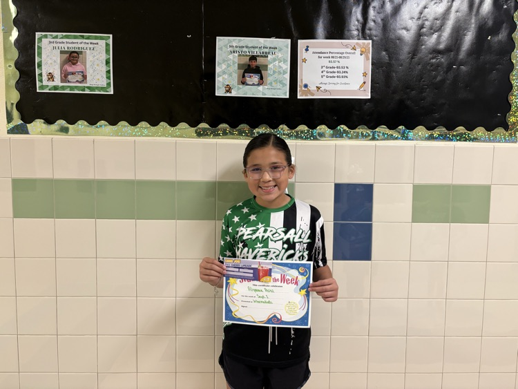 student of the week