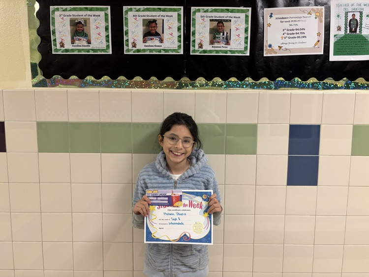 student of the week 