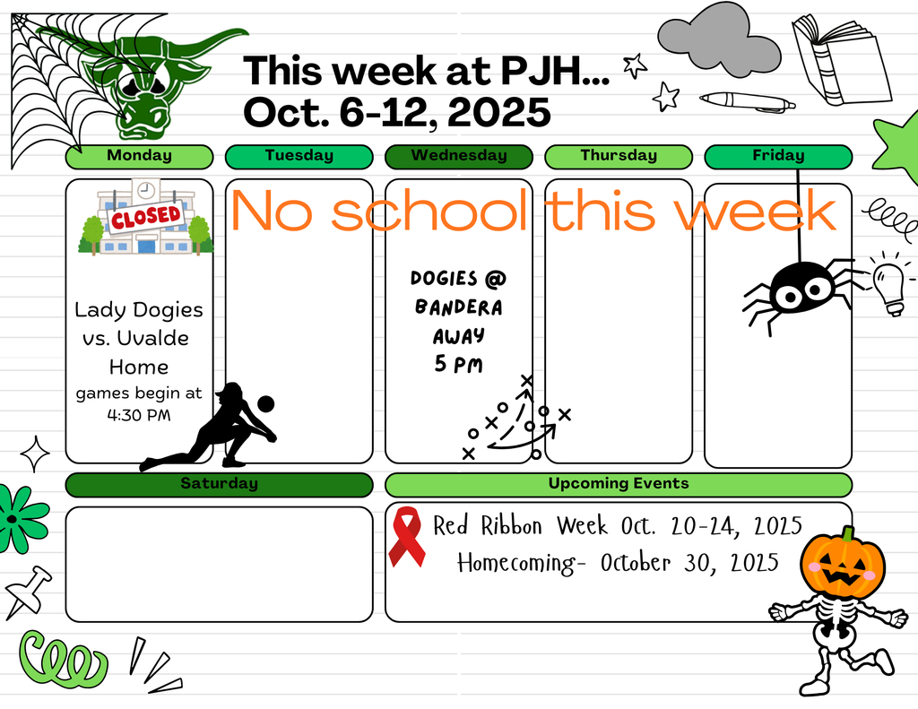 Weekly events
