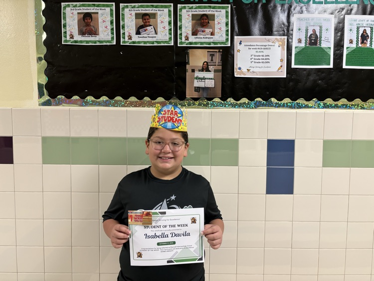 student of the week