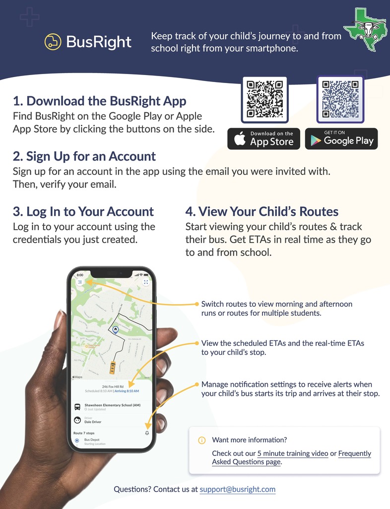 BusRight Parent App Download English