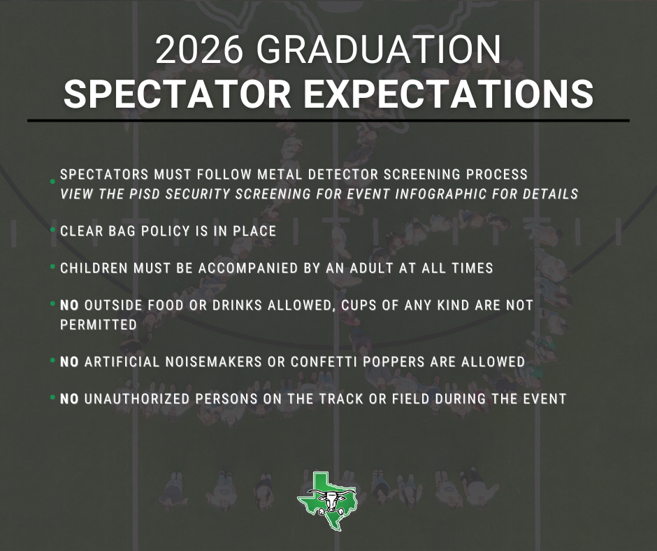 2026 Graduation Spectator Expectations