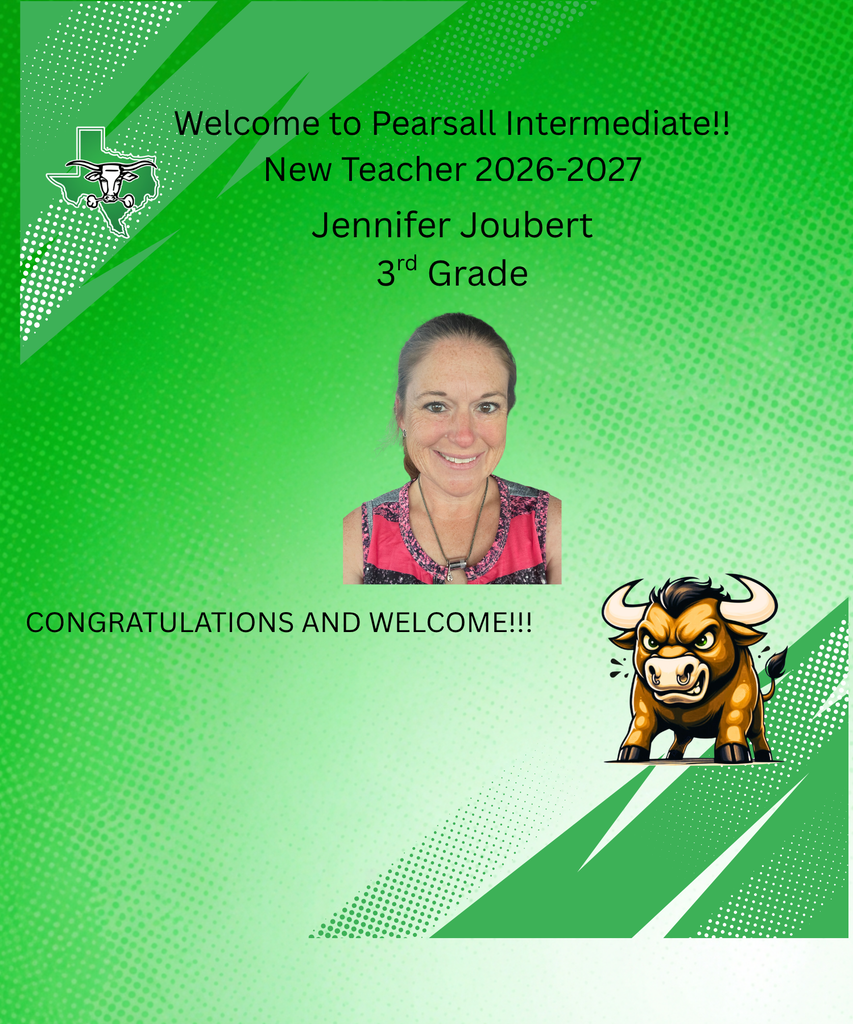 Welcome to Pearsall Intermediate.