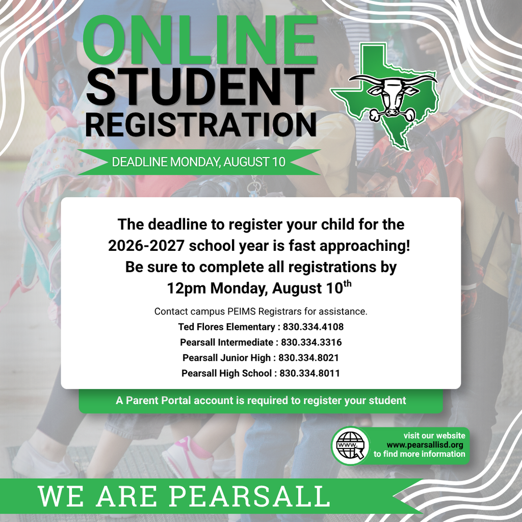 Online Registration reminder