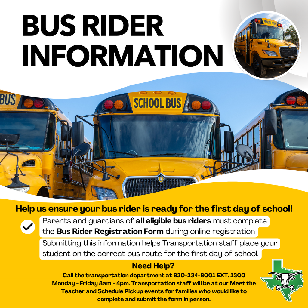 BUS RIDER INFORMATION