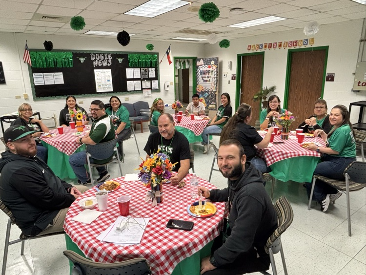 staff eating lunch