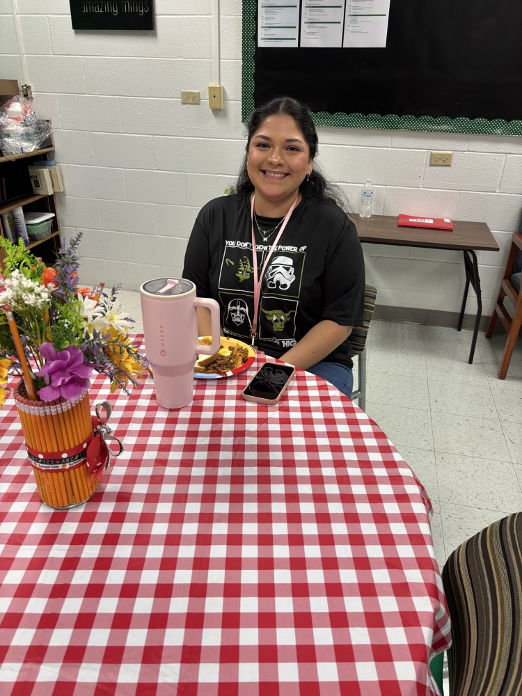 staff eating lunch