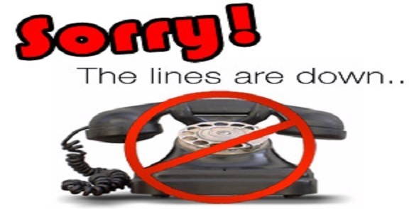 Phone lines are down at Pearsall High School